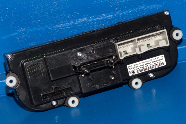 Varmeapparat betjening til VW Caddy 2010-2015 (Type III, Fase 2)  (HELLA|5HB 011 292-03|7N0 907 426 BK|)