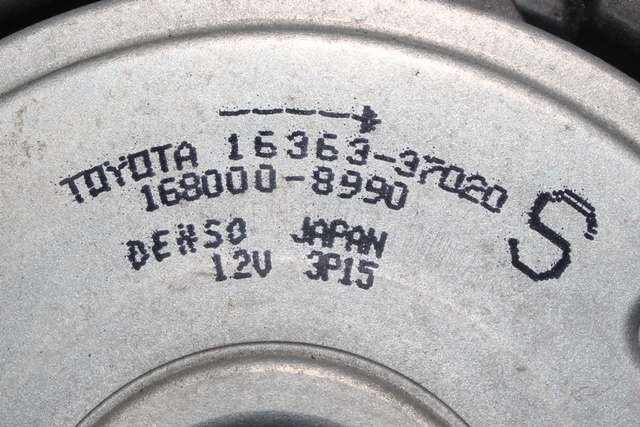 Kjølevifte til Toyota Prius 2009-2016 (Type III) (COMBI) (COMBI) (DENSO|100222-1377|)