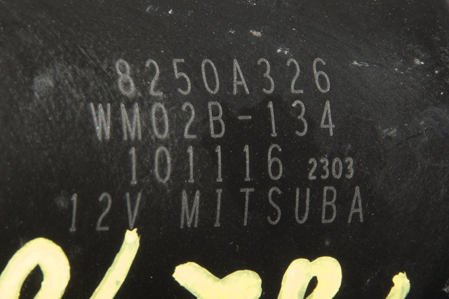 Viskermotor frontrute komplett m/overføring til Mitsubishi i-MiEV 2010-->> (MITSUBISHI|8250A326|)