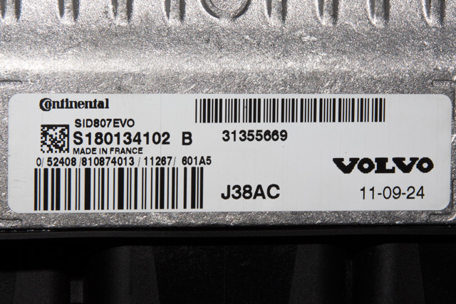 Styreenhet motor til Volvo V60 2010-2013 (Type I, Fase 1)  (CONTINENT|S180134102 B|31355669|)