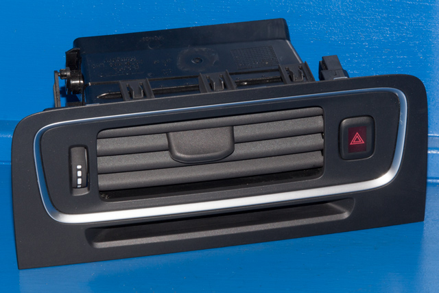 Dashbord friskluftdyse midtkonsoll til Volvo V60, 2010-2013 (Type I, Fase 1)  