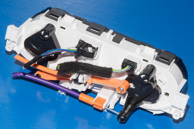 Varmeapparat betjening til Peugeot 2008 2013-2019 (Type I)  (VALEO|T1013332G|96 722483 ZD|)