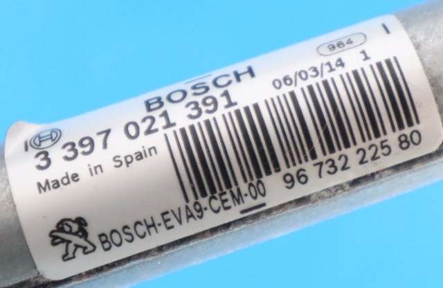 Viskermotor frontrute komplett m/overføring til Peugeot 2008 2013-2019 (Type I) (PEUGEOT|96 732225 80|)