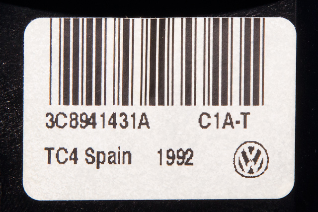 Bryter lys til VW Touran 2010-2015 (Type I, Fase 3) (VAG|3C8 941 431 A|)