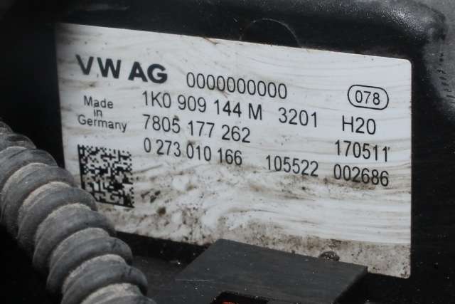 Tannstang elektrisk til VW Caddy 2010-2015 (Type III, Fase 2) (VAG|1K1 423 051 EL|1K0 909 144 M|)