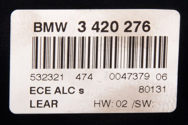 Bryter lys til BMW X3 2007-2010 (Fase 2) (E83) (E83) (BMW|3 420 276|)