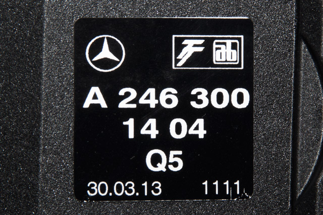 Pedal gass til Mercedes B-Klasse 2011-2018 (W246) (W246) (MERCEDES|A 246 300 14 04|)