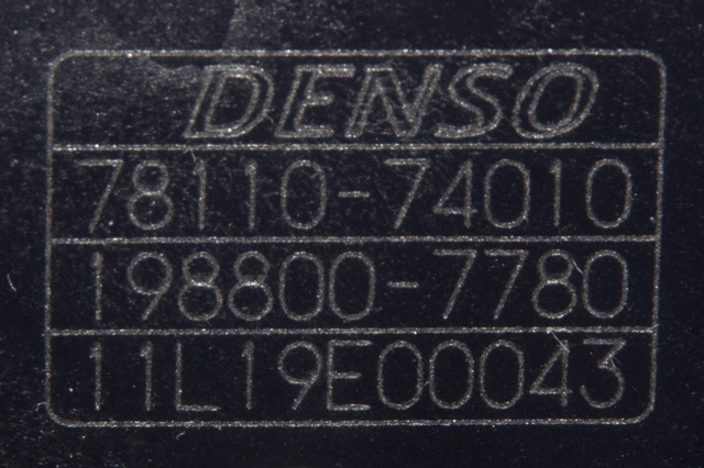 Pedal gass til Toyota iQ 2009-2014  (DENSO|198800-7780|78110-74010|)