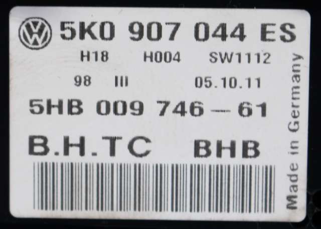 Varmeapparat betjening til VW Passat 2011-2015 (B7) (B7) (VAG|5K0 907 044 ES|)