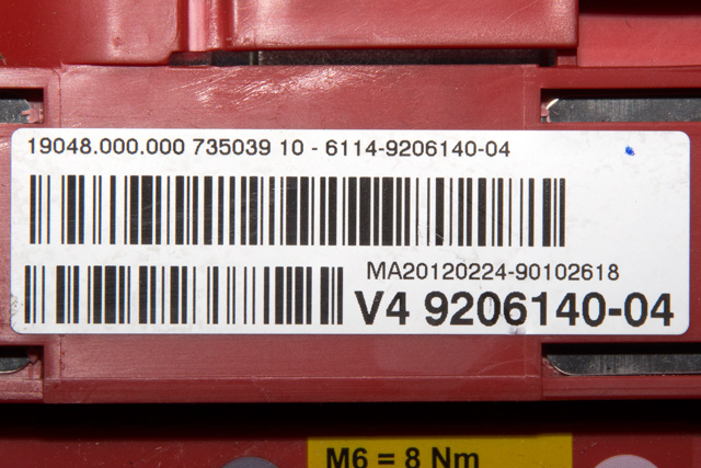 Sikringsboks bagasjerom til BMW X3 2010-2017 (F25) (F25) (BMW|9 206 140|)