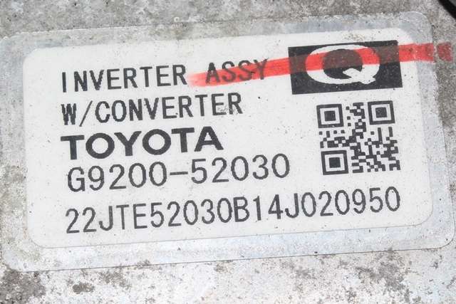 Inverter hybrid til Toyota Yaris 2014-2020 (Type III, Fase 2)  (TOYOTA|G9200-52030|)