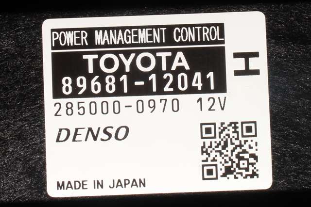 Styreenhet diverse til Toyota Auris 2010-2012 (Type I, Fase 2)  (TOYOTA|89681-12041|)
