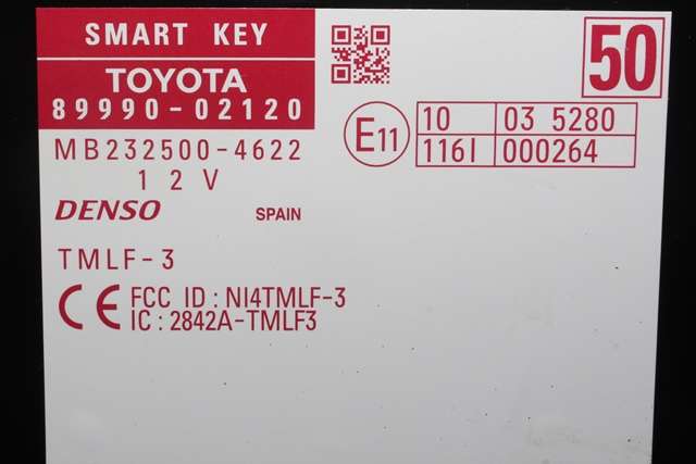 Styreenhet nøkkelfri/keyless til Toyota Auris 2010-2012 (Type I, Fase 2)  (TOYOTA|89990-02120|)