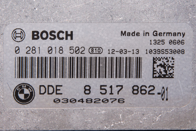 Styreenhet motor til BMW X3 2010-2017 (F25) (F25) (BOSCH|0 281 018 502|8 517 862|)