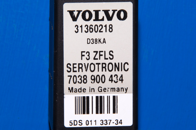 Rele diverse til Volvo S60 2010-2014 (Type II, Fase 1) (VOLVO|31360218|)