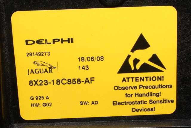 Varmeapparat betjening til Jaguar XF 2008-2015 (X250) (X250) (DELPHI|28149273|8X23-18C858-AF|)