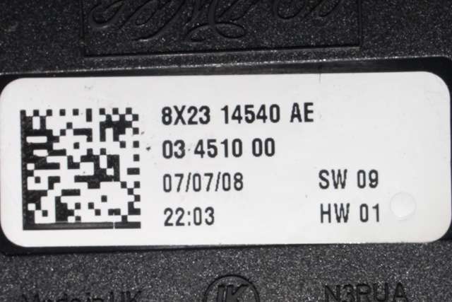 Bryter ruteheis førerdørspanel til Jaguar XF 2008-2015 (X250) (X250) (JAGUAR|8X23-14540-AE|)