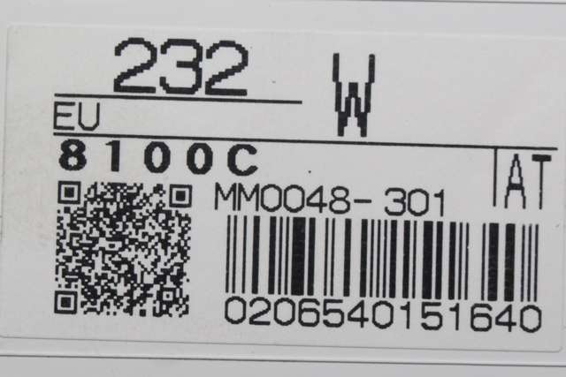 Instrumentpanel til Mitsubishi i-MiEV 2010-->>  (MITSUBISHI|8100C232W|)