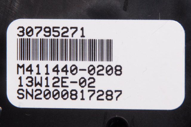Bilstereo betjeningspanel til Volvo V60 2010-2013 (Type I, Fase 1) (VOLVO|30795271|)