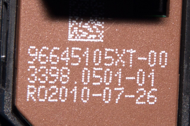 Bryter (ESP - Electronic Stability Program) til Citroën DS3 2010-2019 (CITROEN|96 645 105 XT|)