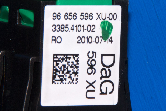 Bryter diverse til Citroën DS3 2010-2019  (CITROEN|96 656596 XU|)