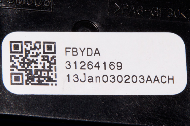 Bryter blink til Volvo V60 2010-2013 (Type I, Fase 1)  (VOLVO|31264169|)