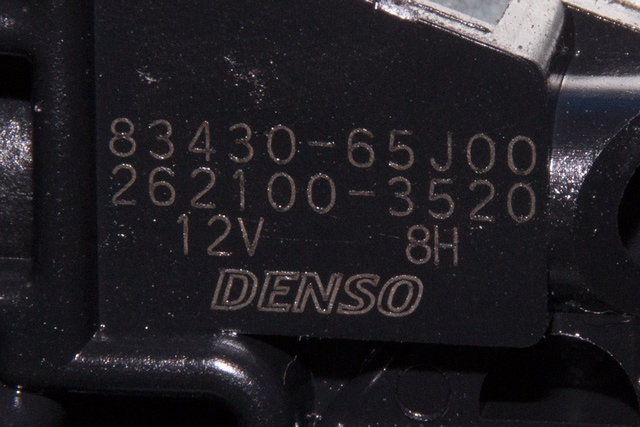 Ruteheis høyre foran til Suzuki Grand Vitara 2005-2015 (Type III) (DENSO|262100-3520|83430-65J00|)