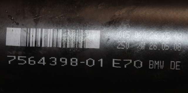 Mellomaksel bakre til BMW X5 2007-2013 (E70) (E70) (BMW|7 564 398|)