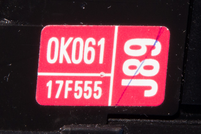 Bryter visker til Toyota Hilux 2012-2016  (TOYOTA|17F555-0K061|)