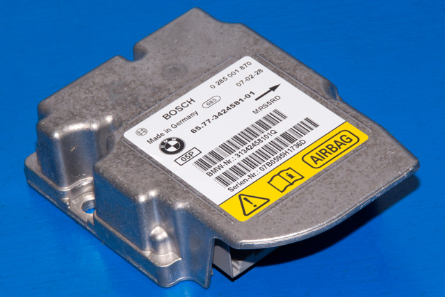 Styreenhet airbag hovedsensor til BMW X3, 2007-2010 (Fase 2) (E83) (E83) (BOSCH|0 285 001 870)