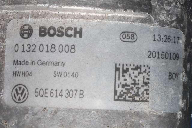 Motorrom diverse til VW e-Golf 2014-2017 (Fase 1)  (BOSCH|0 132 018 008|5QE 614 307 B.|)