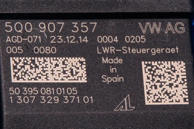 Styreenhet diverse til VW e-Golf 2014-2017 (Fase 1) (VAG|5Q0 907 357|)