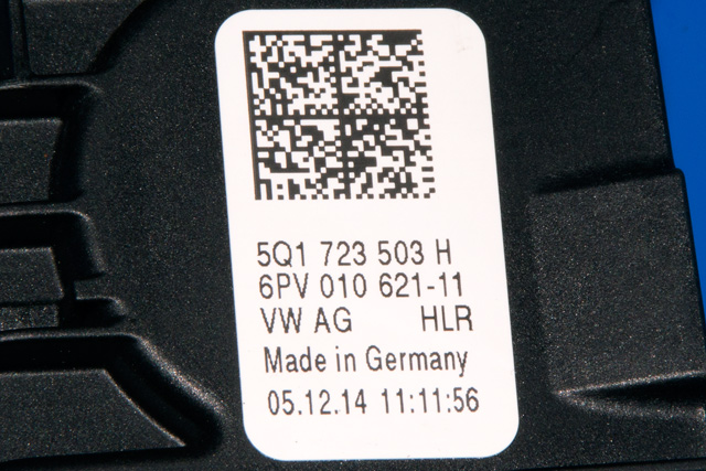Pedal gass til VW e-Golf 2014-2017 (Fase 1) (HELLA|6PV 010 621-11|5Q1 723 503 H|)