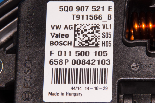 Varmeapparat motor til VW e-Golf 2014-2017 (Fase 1) (VAG|5Q1 819 021 B|)