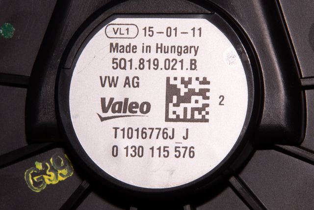 Varmeapparat motor til VW e-Golf 2014-2017 (Fase 1) (VAG|5Q1 819 021 B|)