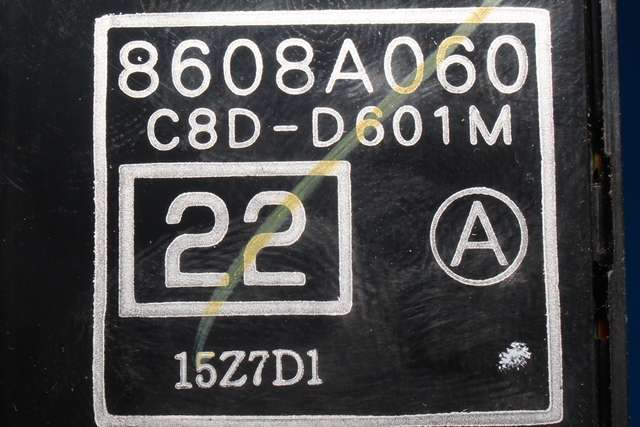 Bryter ruteheis førerdørspanel til Mitsubishi Outlander 2007-2010 (Type II, Fase 1)  (MITSUBISHI|8608A060|)