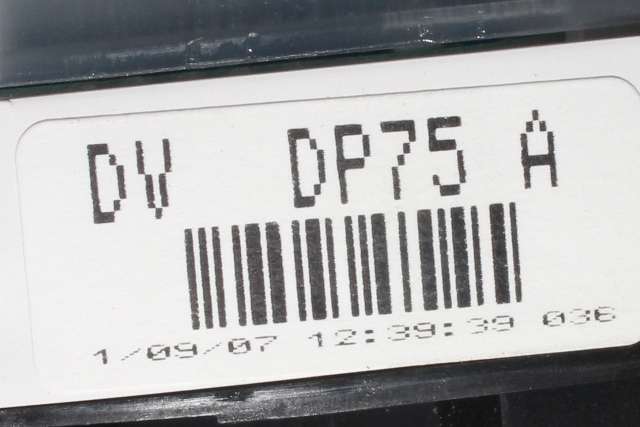 Instrumentpanel til Mazda 2 2011-2014 (Type II, Fase 2)  (MAZDA|DV-DP75-A|)
