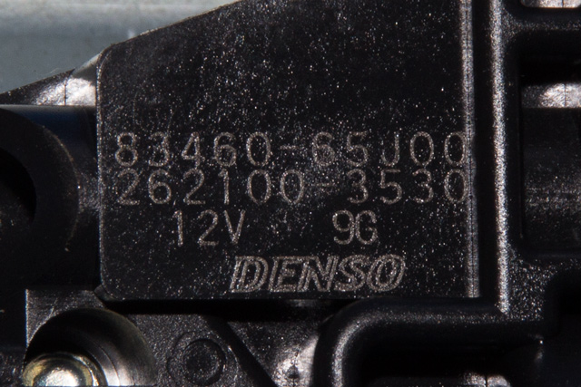Ruteheis venstre foran til Suzuki Grand Vitara 2005-2015 (Type III)  (DENSO|262100-3530|83460-65J00|)