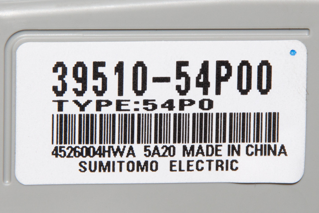 Varmeapparat betjening til Suzuki Vitara 2015-->> (Type IV)  (SUZUKI|39510-54P00|)