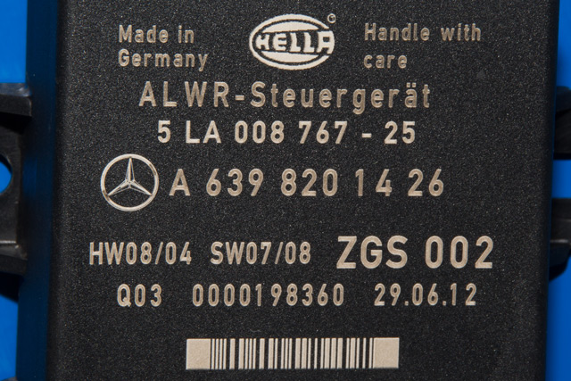 Styreenhet lys (LCM - Light Control Module) til Mercedes Vito/Viano 2010-2014 (Fase 2) (W639) (W639) (MERCEDES|A 639 820 14 26|)
