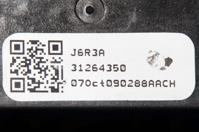 Bryter visker til Volvo S80 2006-2013 (Type II, Fase 1)  (VOLVO|31264350|)