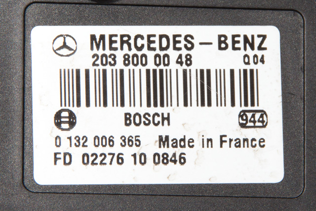 Sentrallås pumpe til Mercedes E-Klasse 2002-2006 (Fase 1) (W211) (W211) (BOSCH|0 132 006 365|203 800 00 48|)