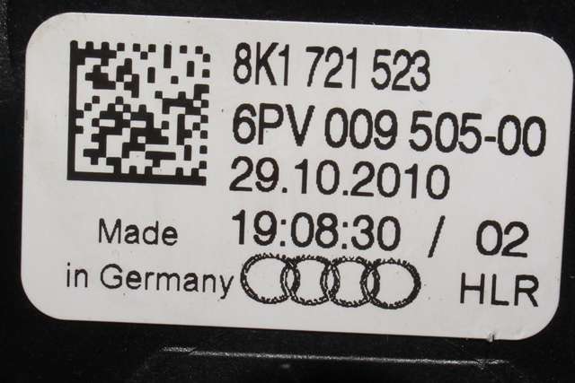 Pedal gass til Audi A4 2007-2014 (Type IV) (B8) (B8) (HELLA|6PV 009 505-00|8K1 721 523|)