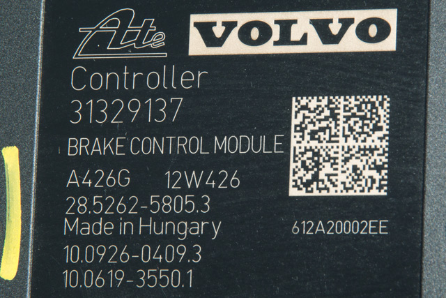 ABS sentral til Volvo V60 2010-2013 (Type I, Fase 1)  (VOLVO|P31329137|)