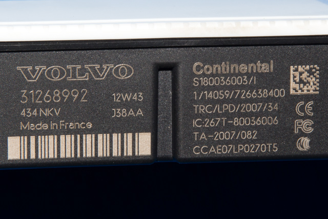 Styreenhet nøkkelfri/keyless til Volvo V60 2010-2013 (Type I, Fase 1) (VOLVO|31268992|)