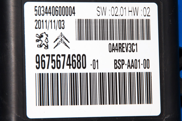 Bilstereo diverse til Citroën C-Zero 2011-2020  (CITROEN|96 756746 80|)