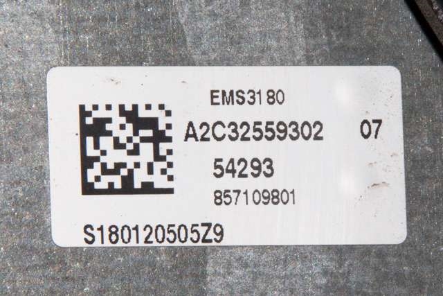 Styreenhet motor til Renault Zoe 2013-2019 (Fase 1)  (CONTINENTL|A2C39334500|237D 40155R|)