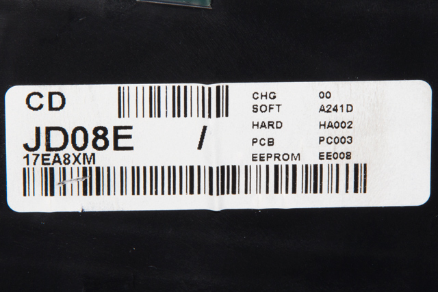 Instrumentpanel til Nissan Qashqai 2007-2010 (Type I, Fase 1)  (NISSAN|JD08E|)
