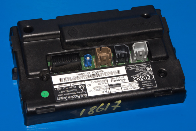 Bilstereo navigasjon skjerm til Renault Zoe 2013-2019 (Fase 1)  (RENAULT|2591 56761R|)