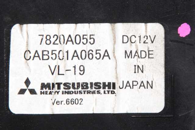 Styreenhet klima/aircondition til Mitsubishi Outlander 2007-2010 (Type II, Fase 1) (MITSUBISHI|7820A055|)